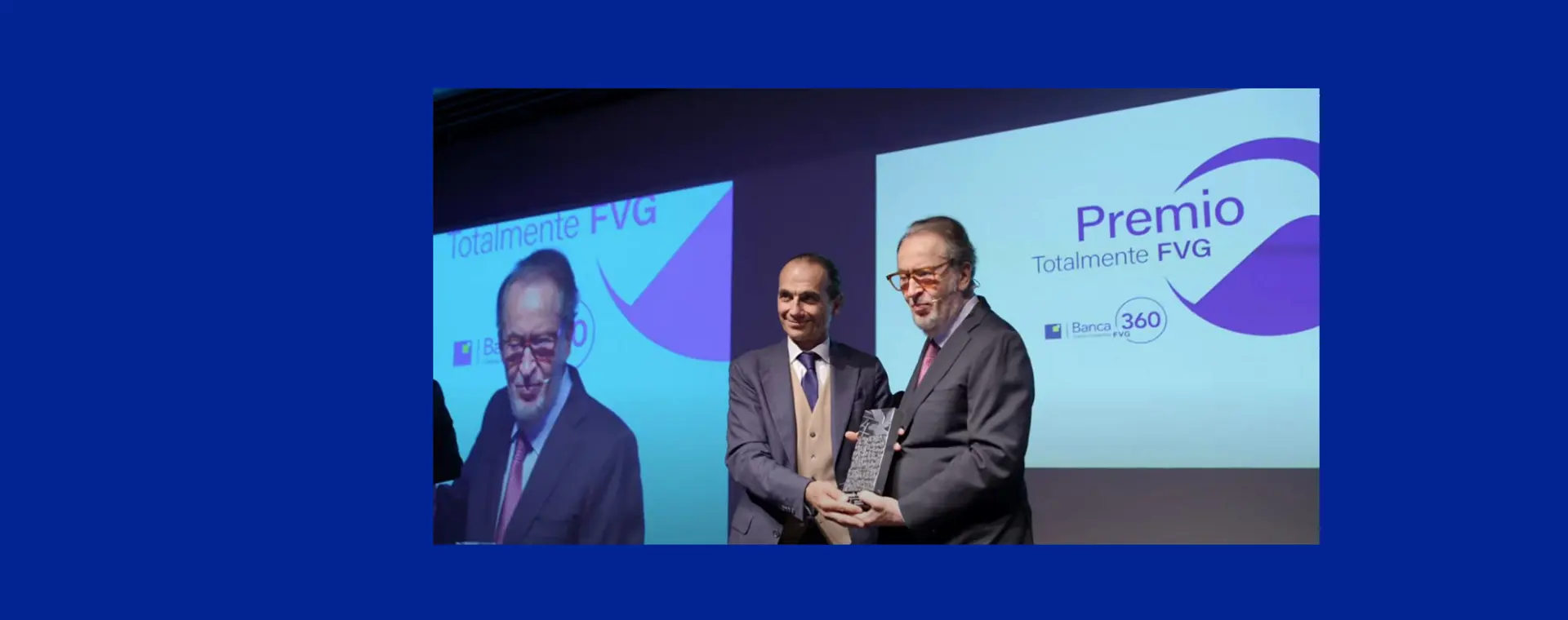 A Gianpaolo Pozzo il premio Totalmente FVG di Banca 360 FVG 